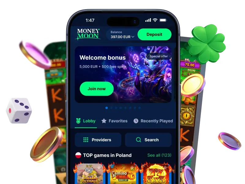MoneyMoon alkalmazás telefonon